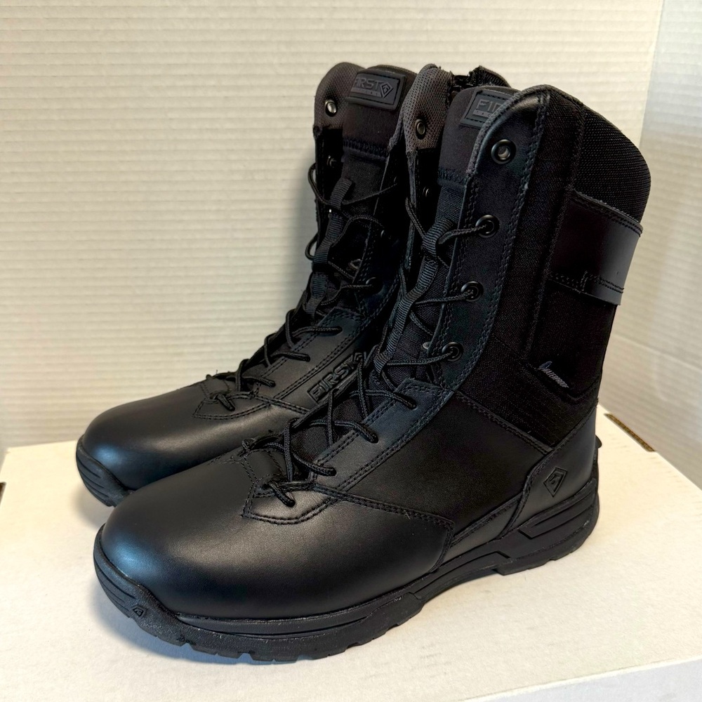 Mens First Tactical Boots size 9.5
